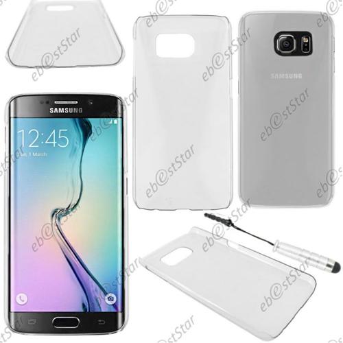 Ebeststar ® Pour Samsung Galaxy S6 Sm-G920f, G920 - Coque Rigide Ultra Fine Etui Housse Crystale Polycarbonate + Mini Stylet, Couleur Transparent [Dimensions Precises De Votre Appareil : 143.4 X 70.5 X 6.8 Mm, Écran 5.1'']