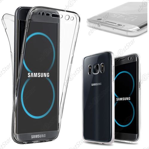 Ebeststar ® Pour Samsung Galaxy S8 - Housse Etui Coque Intégrale Avant Et Arrière Silicone Gel Invisible, Couleur Transparent [Dimensions Precises De Votre Appareil : 148.9 X 68.1 X 8 Mm, Écran 5.8'']