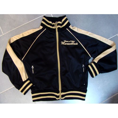 Blouson Fiers DÊtre Marseillais Taille 6 Ans Noir Et Or
