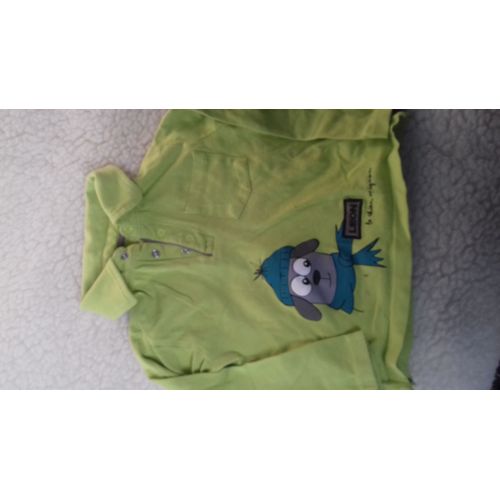 Sweat Garçon Coton 2 Ans Vert