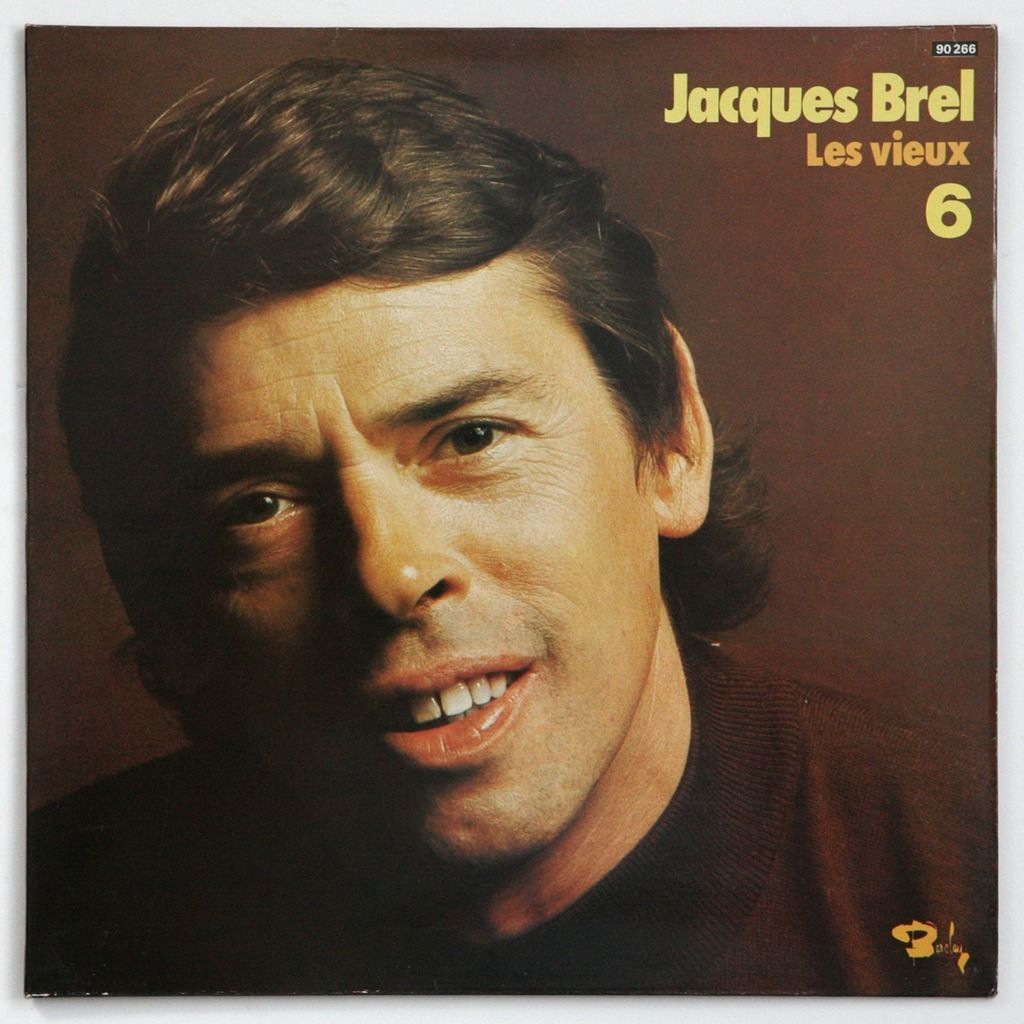 Disque vinyle 33T - Jacques Brel - Les prénoms - Mi Emmaüs