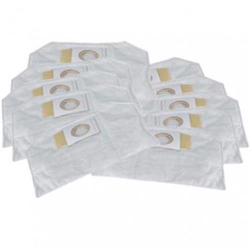 Lot de 10 sacs à poussière MAKITA 197903-8 en papier filtrant pour DVC260