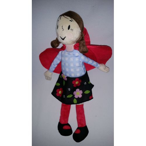 Doudou Le Petit Chaperon Rouge Ikea Cape Capuche Rouge Marron Noir Bleu Jouet Bebe Naissance Peluche Éveil Enfant Comfort Blanket Comforter Soft Toys 33 Cm