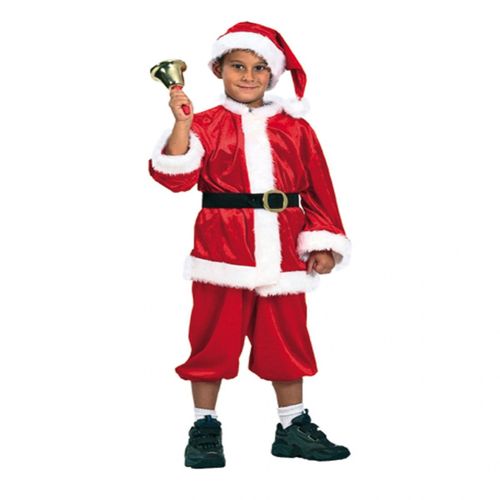 Deguisement De Pere Noel Pour Enfant 128 Cm 8 Ans Inclus Veste Et Pantalon
