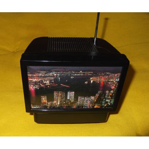 Radio Unilight de Voyage en forme de poste de Télévision