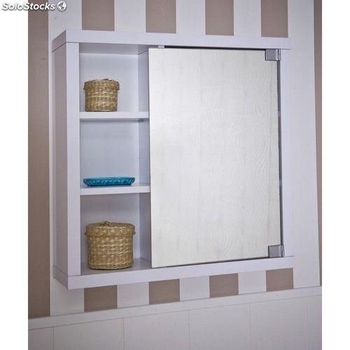 Armoire De Toilette Miroir Gala 8910 Blanc