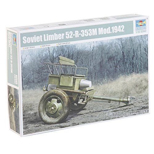 Trumpeter 02345 Kit - Modèle Soviet Limber 52-353 M Mod. 1942 R, Gris-Trumpeter