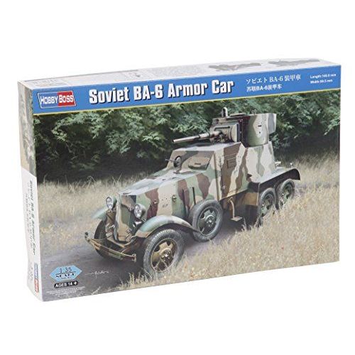 Hobby Boss 83839 - Modélisme Jeu De Soviet Ba 6 Armor Car-Hobby Boss