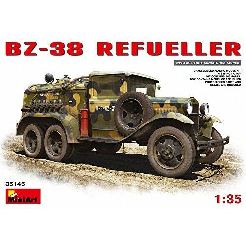 Miniart Echelle 1 : 35  Citerne Bz-38 Kit De Modèle En Plastique (Gris)-Mini Art