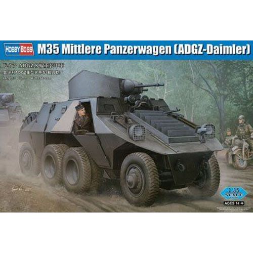 Hobby Boss 83889 - Modèle Kit M35 Moyennes Automitrailleuse-Hobby Boss