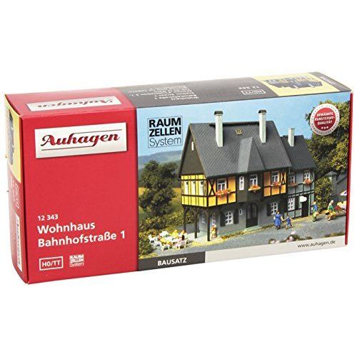 Auhagen - 12343 - Modélisme Ferroviaire - Bâtiment - Maison D'habitation À 1, Rue De La Gare-Auhagen