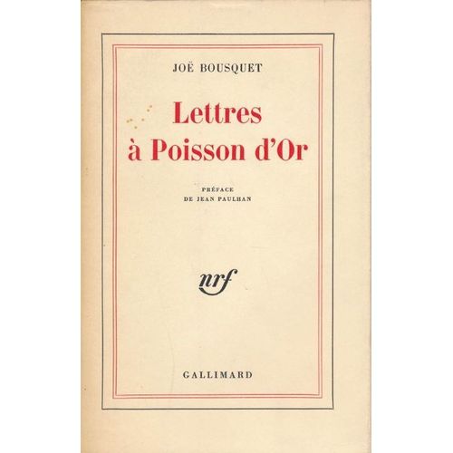 Lettres À Poissons D'or