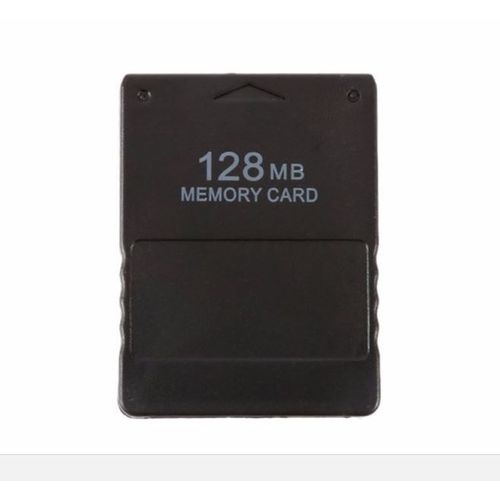 Carte Mémoire Noire 128 Mo Pour Sony Playstation 2 (Ps2)