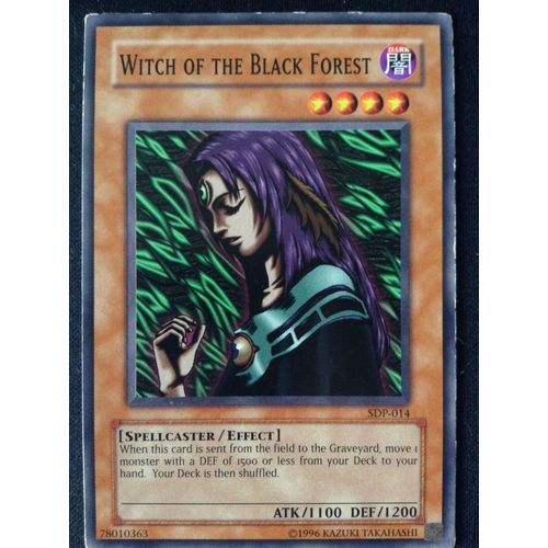 Yugioh! Witch Of The Black Forest - Commune - Sdp-014