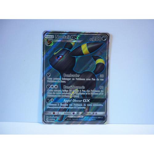 Pokémon - 142/149 - Sl1 - Soleil Et Lune - Noctali Gx - Full Art