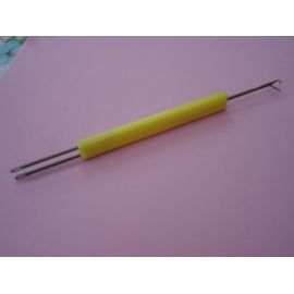 Poincon Remailleur + 2 Chas Pour Machine À Tricoter Passap Duomatic Rose