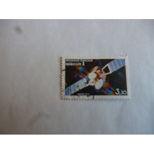 Timbre France 1984:Satellite Telecom 1.