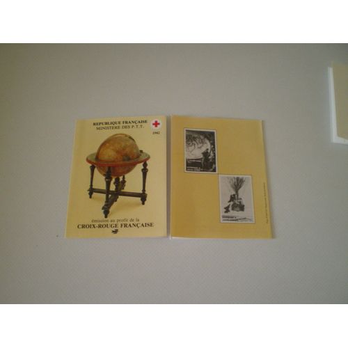 Carnet Croix Rouge Française 1982