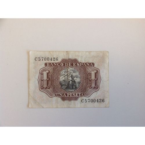 Billet 1 Peseta Espagne 1953