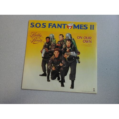 Bobby Brown : On Your Own (Vinyle 45 Tours B.O. S.O.S  Fantômes 2)