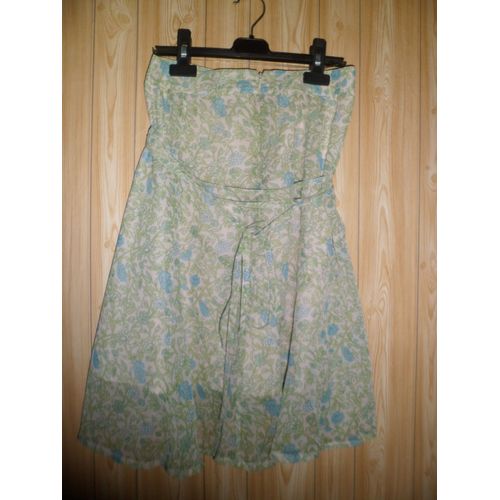 Jupe 3 Suisses Polyester 34 Vert Clair