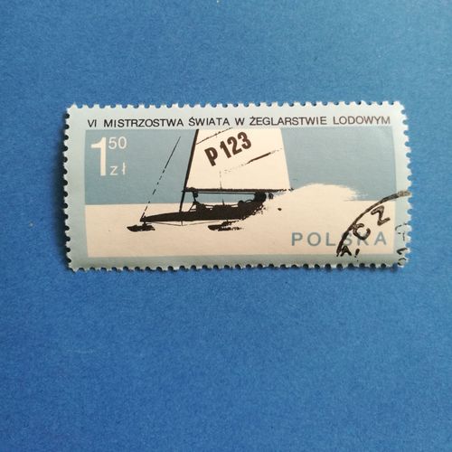 Pologne -  6ème Championnat Du Monde De Voile Sur Glace (Y & T 2369)