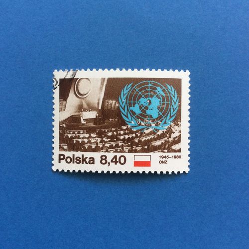 Pologne - 35ème Anniversaire De L'organisation Des Nations Unies (Y & T 2530)