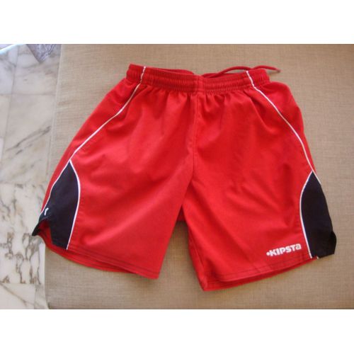 Short Kipsta Foot Rouge 8 Ans