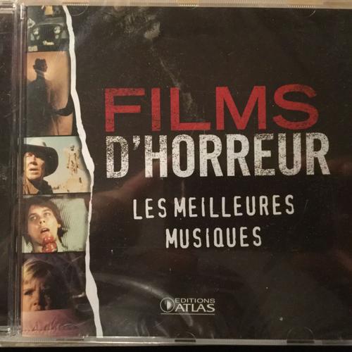 Les Meilleures Musiques De Films D'horreur - Cd Edition Atlas 12 Titres