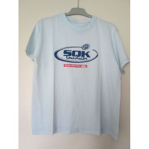 T-Shirt Squeak Coton 12 Ans Bleu Clair
