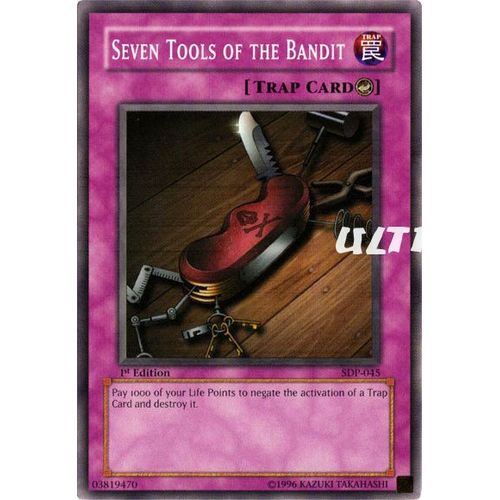 Yu-Gi-Oh! - Sdp-045 - Seven Tools Of The Bandit - Commune