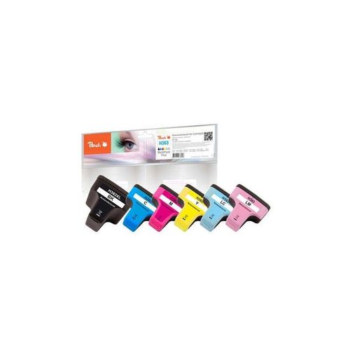 Peach combi pack compatible with hp no. 363 pi300-507