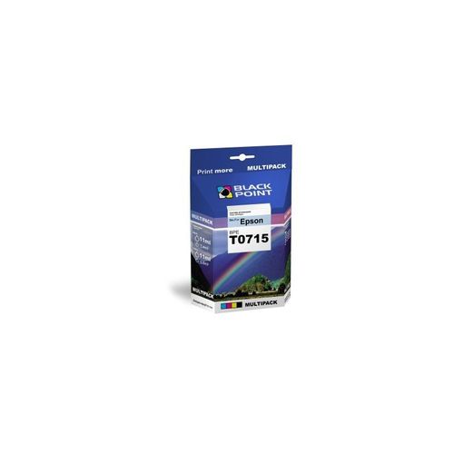 Encre black point bpet0715 | cmjn | 4 * 11 ml | epson t0715