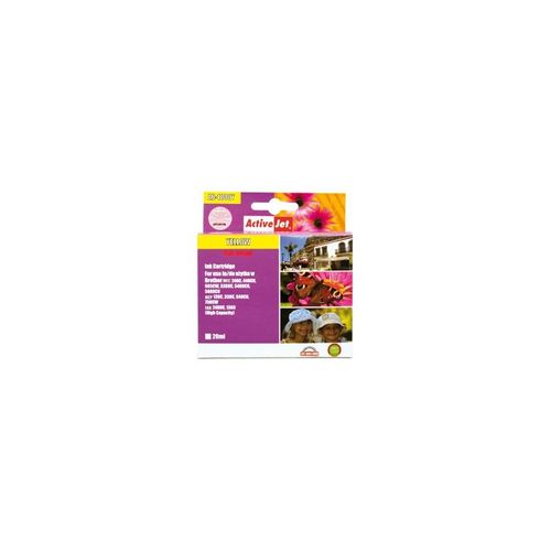 Activejet br0012 cartouche d'encre jaune action expacjabr0008