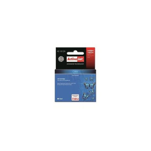 Encre activejet ae-1812n | cyan | 15 ml | epson t1812 action expacjaep0230