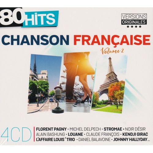 80 Hits - Chanson Française - Volume 2 - Formidable - Le Chanteur - Jour 1 - Marie - Un Homme Heureux - Belles Belles Beles - 80 Titres