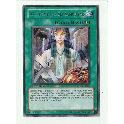 Yu-Gi-Oh! - Stor-Fr050 - Ascétisme Des Six Samouraïs - Rare