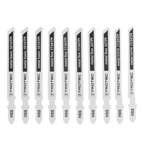 Lot de 10 lames de scie sauteuse pour métal