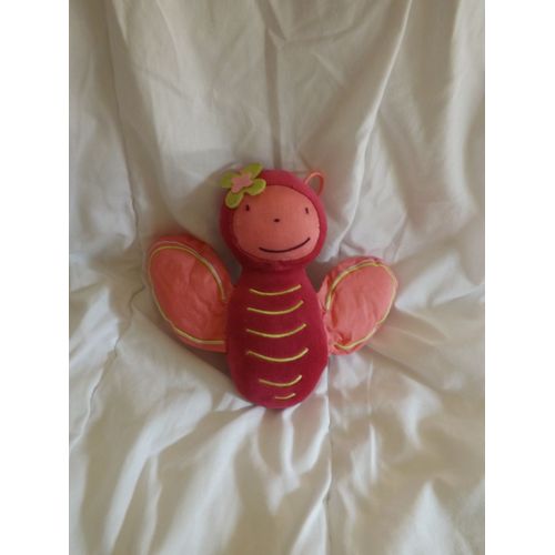 Doudou Papillon Rose Marese