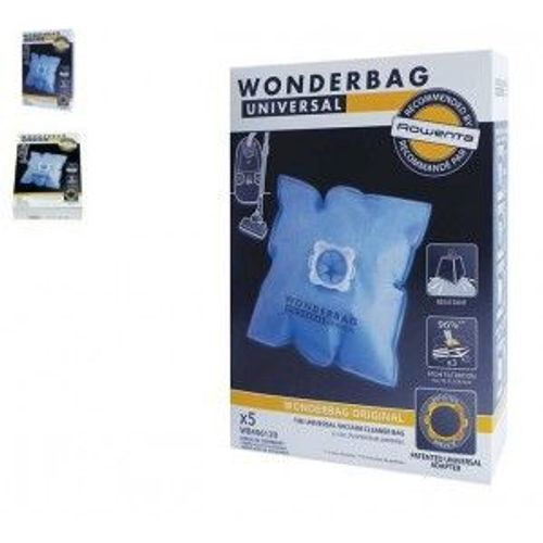 Wonderbag Sac À Poussière X10 Micro Fibre Pour Aspirateur Rowenta