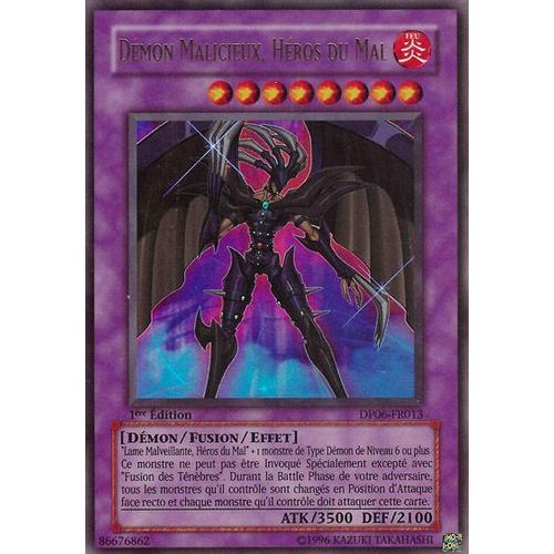 Yu-Gi-Oh! - Dp06-Fr013 - Démon Malicieux, Héros Du Mal - Ultra Rare