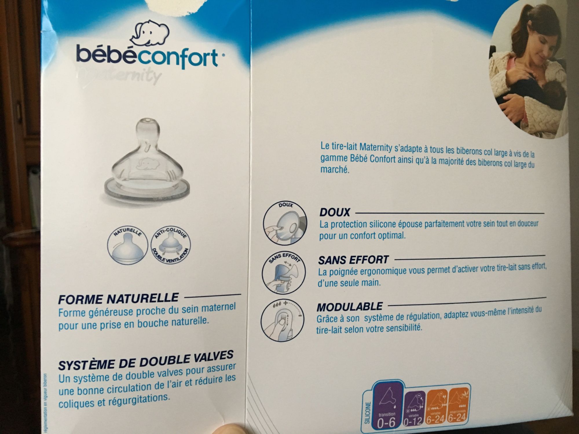 Bebe Confort 2 Compresses d'allaitement apaisantes pas cher