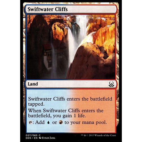 Swiftwater Cliffs (Falaises Des Eaux Vives) - Mtg - Mind Vs Might - C - 27/65 - Vo