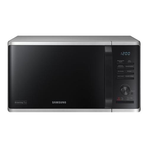 Samsung MG23K3515AS - Four micro-ondes grill - pose libre - 23 litres - 800 Watt - argent
