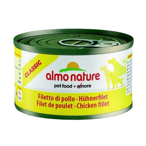 Pâtée Pour Chien Almo Nature Hfc Natural - Lot De 6 Boîtes X 95 G Veau