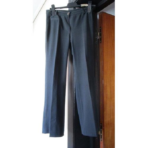 Pantalon Noir, Marque Cop Copine, En Toile, Taille 36 Mais Va Plutôt À Un 34