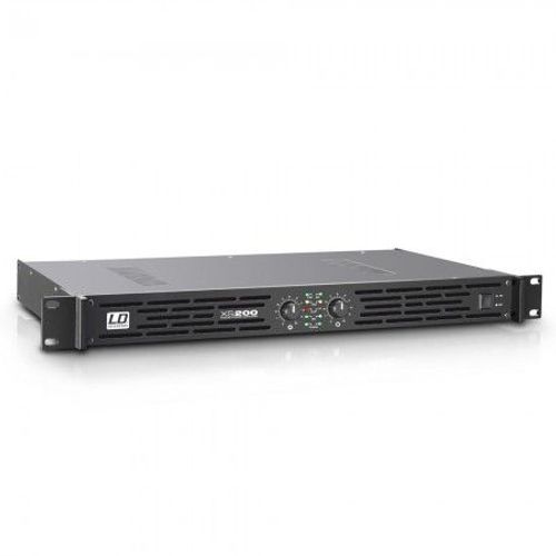 LD Systems - XS 200 - Amplificateur Sono Classe D 2 x 100 W 4 Ohms