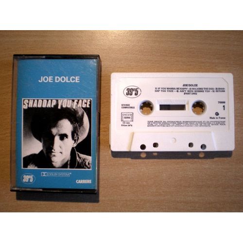 Joe Dolce - Shaddap You Face - Rare Cassette