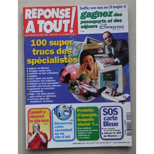 Réponse À Tout ! N° 33 