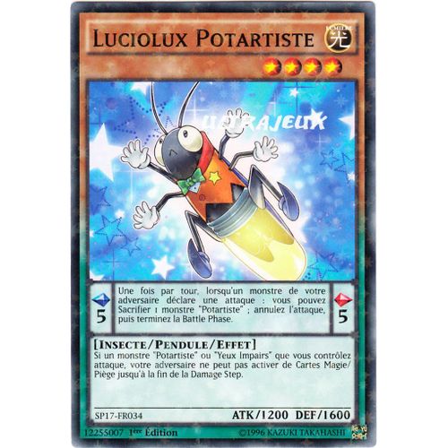 Yu-Gi-Oh! - Sp17-Fr034-St - Luciolux Potartiste - Starfoil Rare